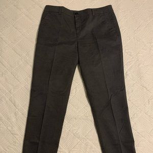 Dockers Straight Fit Black/Gray Patterned Pant